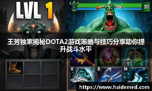 王芳独家揭秘DOTA2游戏策略与技巧分享助你提升战斗水平